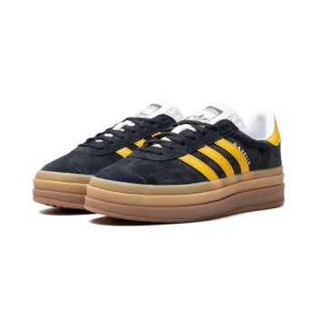 Adidas Gazelle Bold Wmns Black Bold Gold Womens
