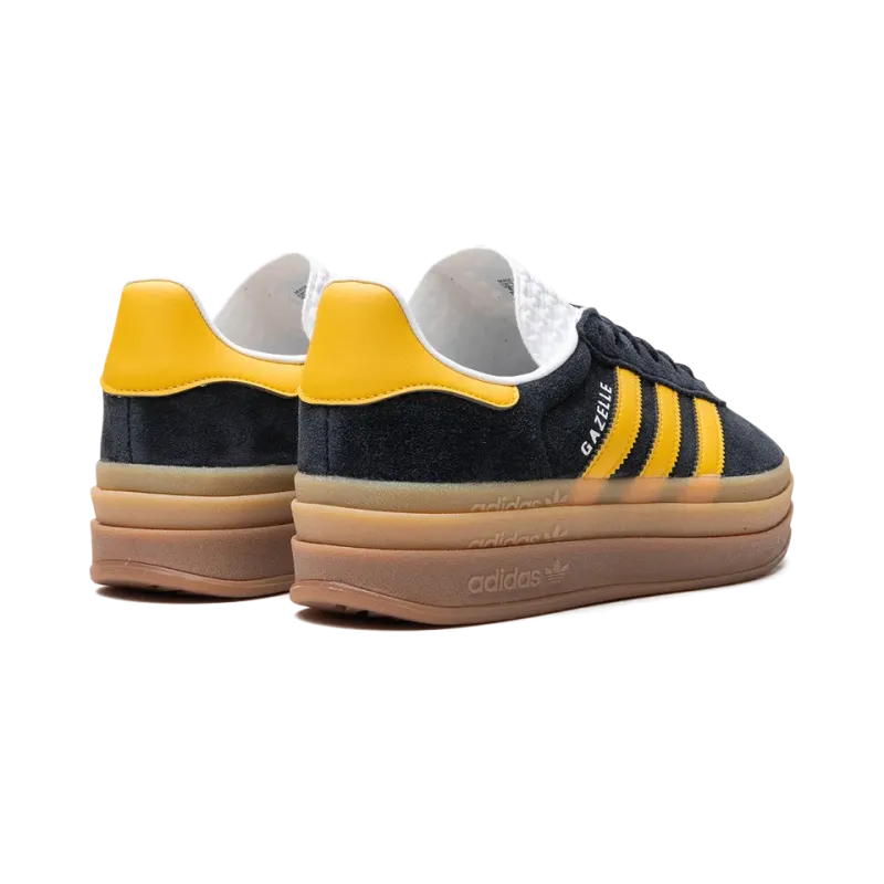 Adidas Gazelle Bold Wmns Black Bold Gold Womens