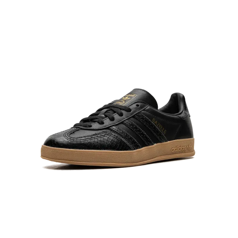 Adidas Gazelle Indoor Core Black Snakeskin Mens