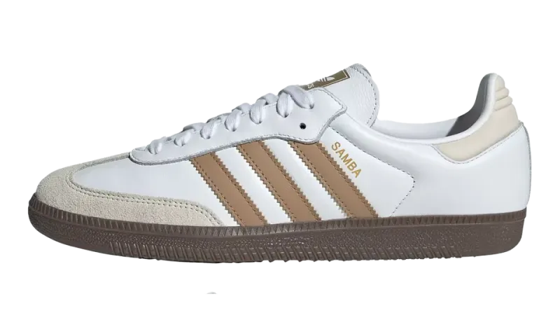 Adidas SAMBA OG Cloud White Cardboard Gum Mens — Timeless Retro, Modern Comfort
