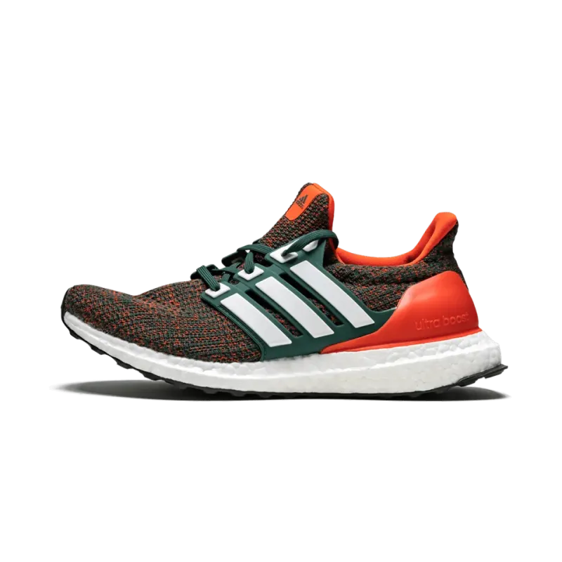 Adidas Ultra Boost Miami Hurricanes Mens