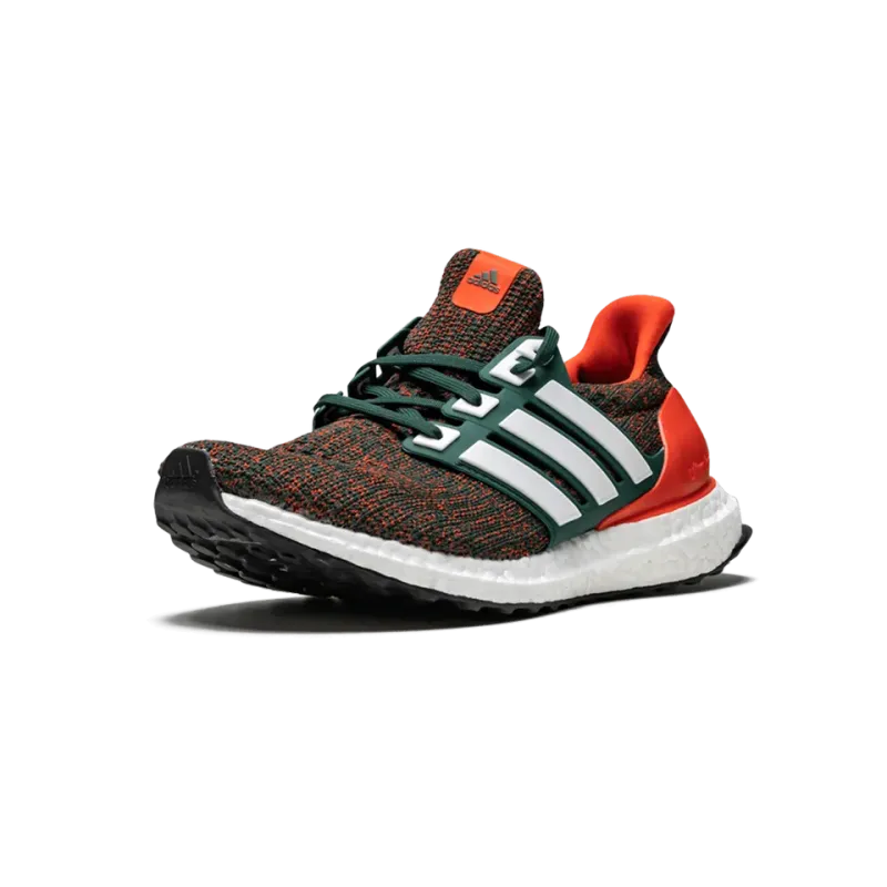 Adidas Ultra Boost Miami Hurricanes Mens