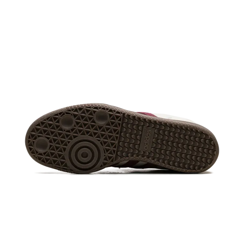Adidas Samba OG Putty Grey Maroon Mens