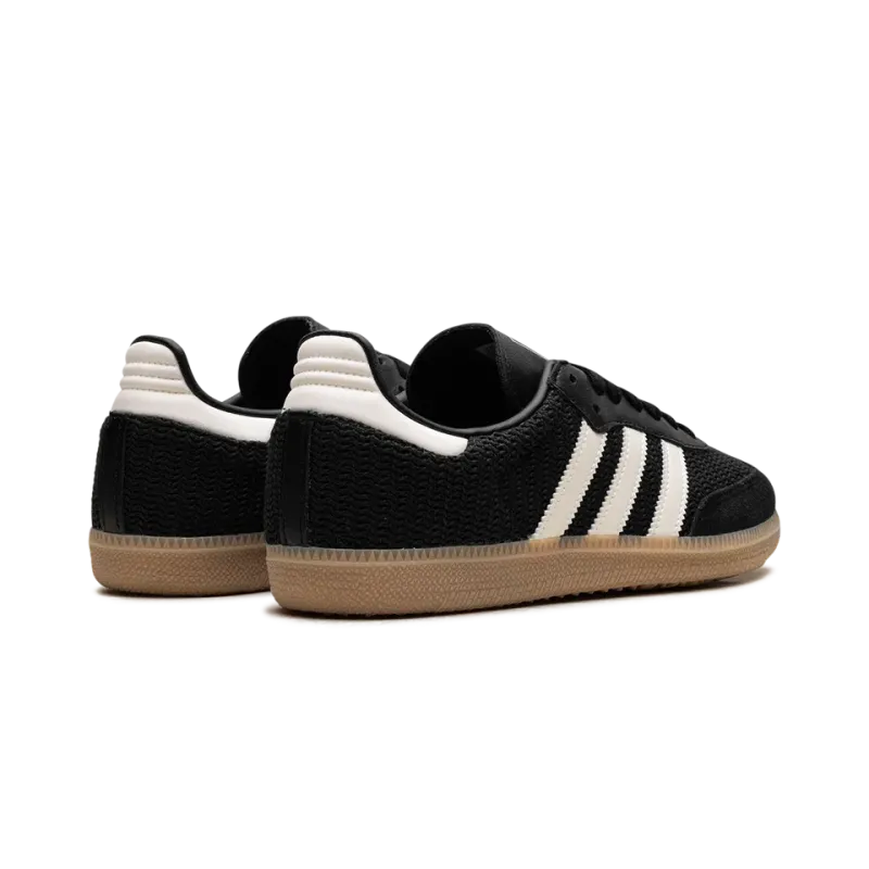 Adidas Samba OG Core Black Cream White Mens