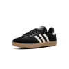 Adidas Samba OG Core Black Cream White Mens