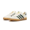 Adidas Gazelle Indoor Cream White Green Gum Mens