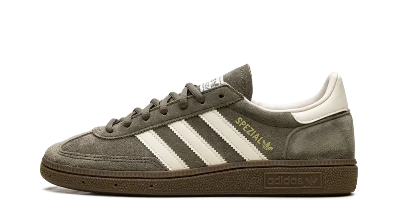 Adidas Handball Spezial Olive / Cream White / Gum Mens — Retro Performance & Everyday Style