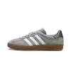Adidas Gazelle Indoor Silver Pebble Silver Green Mens