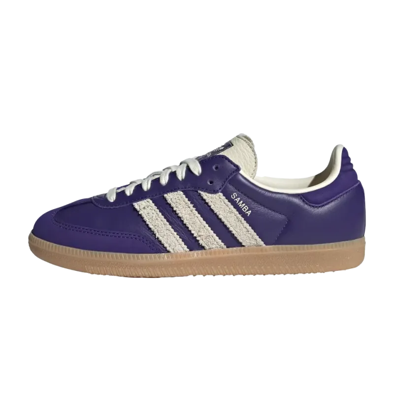 Adidas Samba OG WMNS Collegiate Purple Cream White Womens