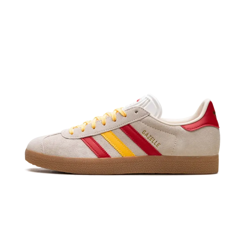Adidas Gazelle WMNS White Spark Scarlet Womens