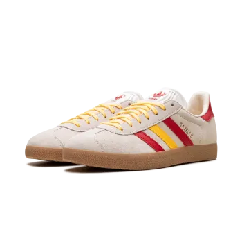 Adidas Gazelle WMNS White Spark Scarlet Womens