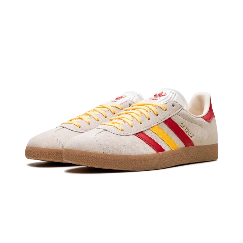Adidas Gazelle WMNS White Spark Scarlet Womens