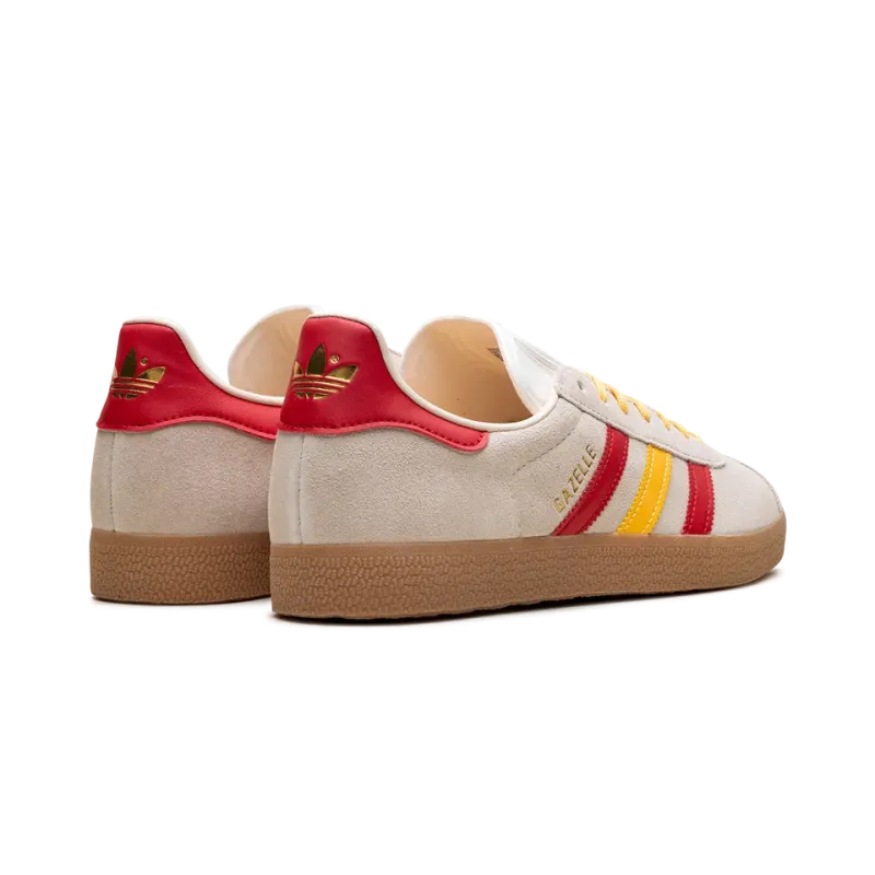 Adidas Gazelle WMNS White Spark Scarlet Womens