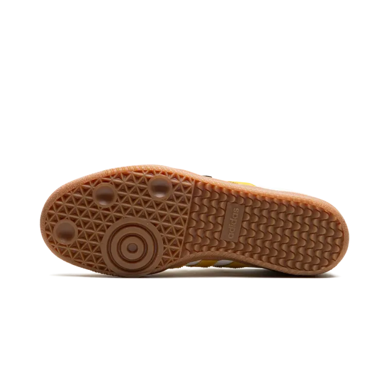 Adidas Samba OG SPORTY & RICH - White Bold Gold Mens