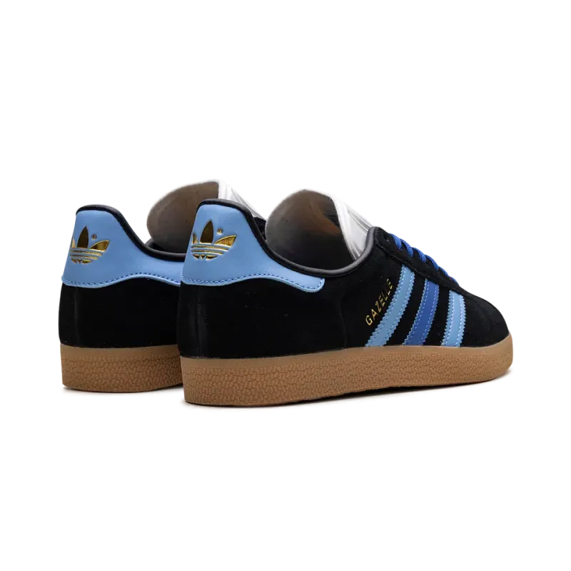 Adidas Gazelle WMNS Black Light Blue Womens