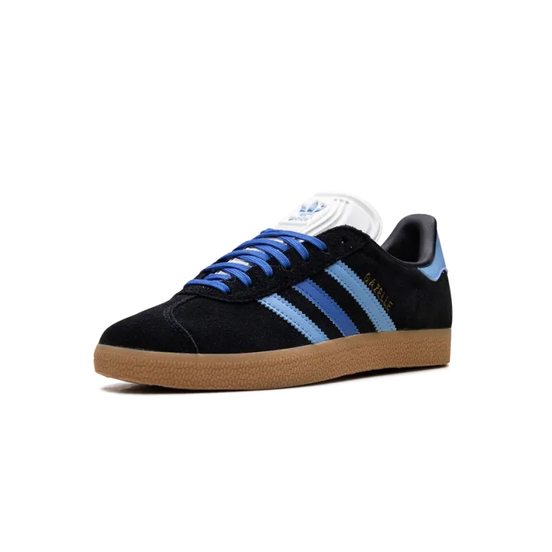 Adidas Gazelle WMNS Black Light Blue Womens