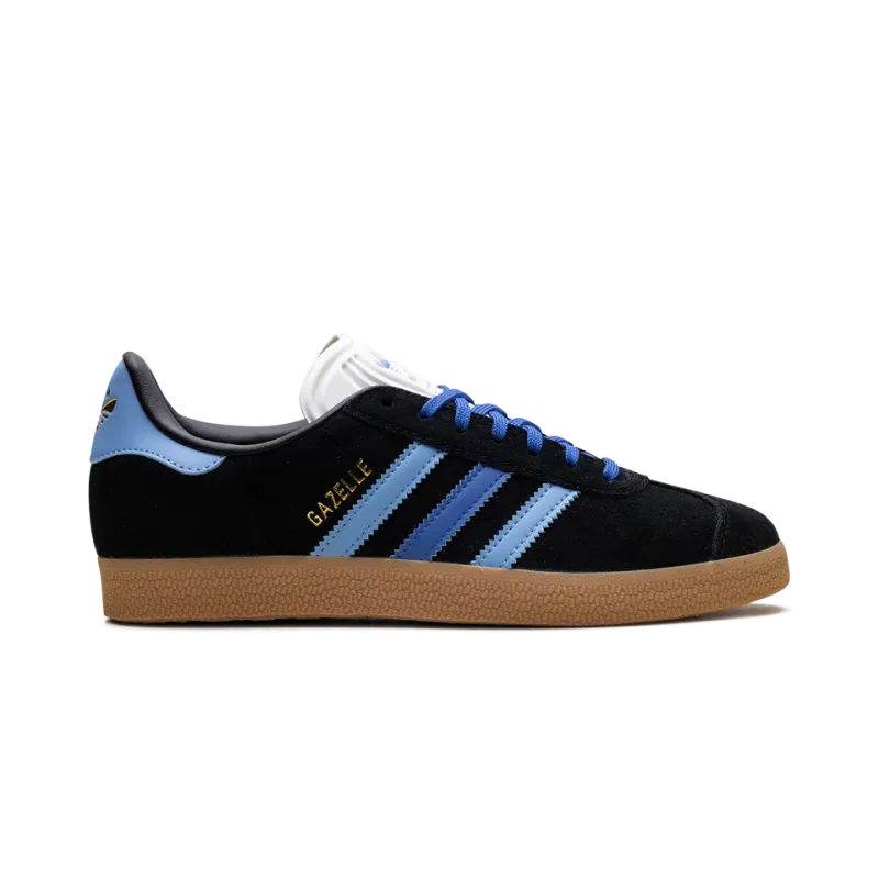 Adidas Gazelle WMNS Black Light Blue Womens