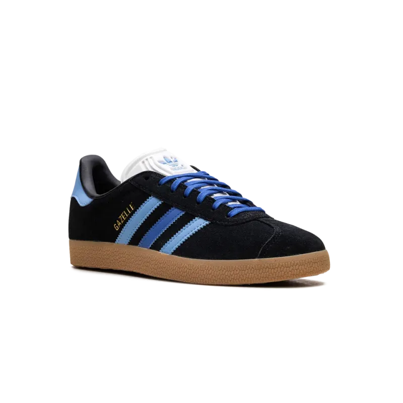 Adidas Gazelle WMNS Black Light Blue Womens