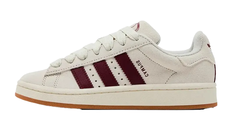 Adidas Campus 00s WMNS Orbit Grey Collegiate Burgundy — Timeless Retro, Modern Performance