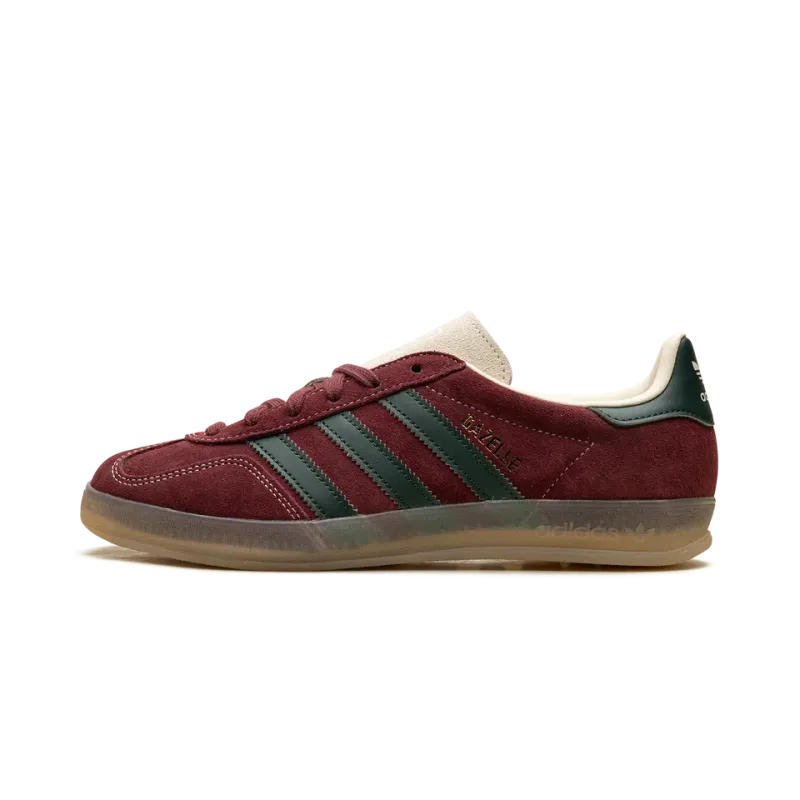 Adidas Gazelle Indoor Shadow Red Shadow Green Mens