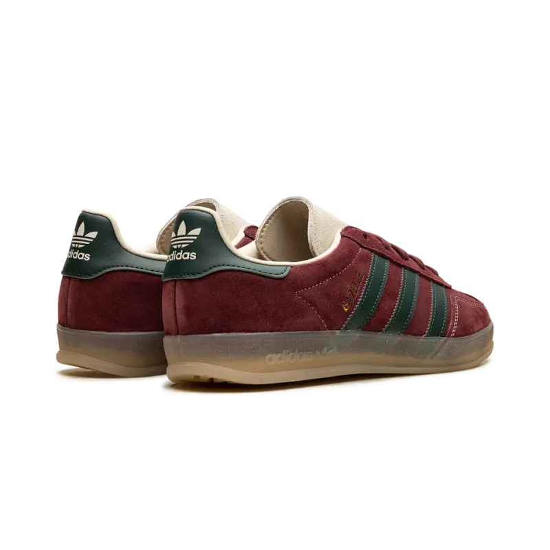Adidas Gazelle Indoor Shadow Red Shadow Green Mens
