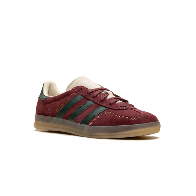 Adidas Gazelle Indoor Shadow Red Shadow Green Mens