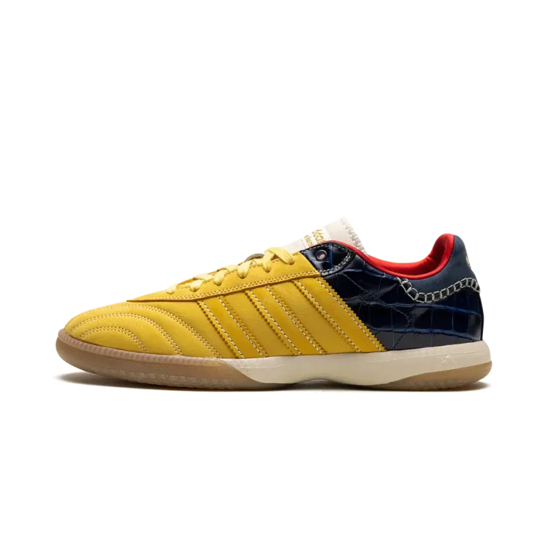 Adidas Samba Millenium Wales Bonner - Fade Gold / Navy Croc Mens