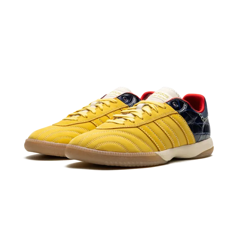 Adidas Samba Millenium Wales Bonner - Fade Gold / Navy Croc Mens