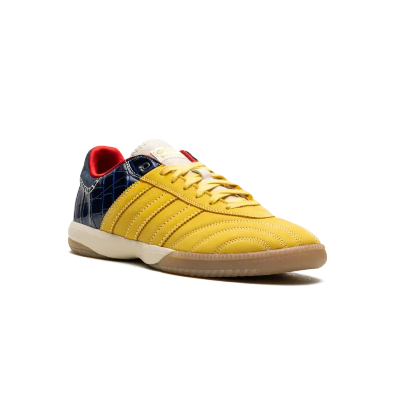 Adidas Samba Millenium Wales Bonner - Fade Gold / Navy Croc Mens