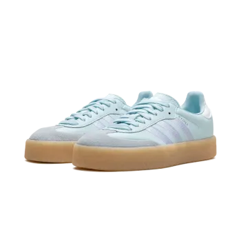 Adidas Sambae WMNS Almost Blue Silver Metallic Gum Womens