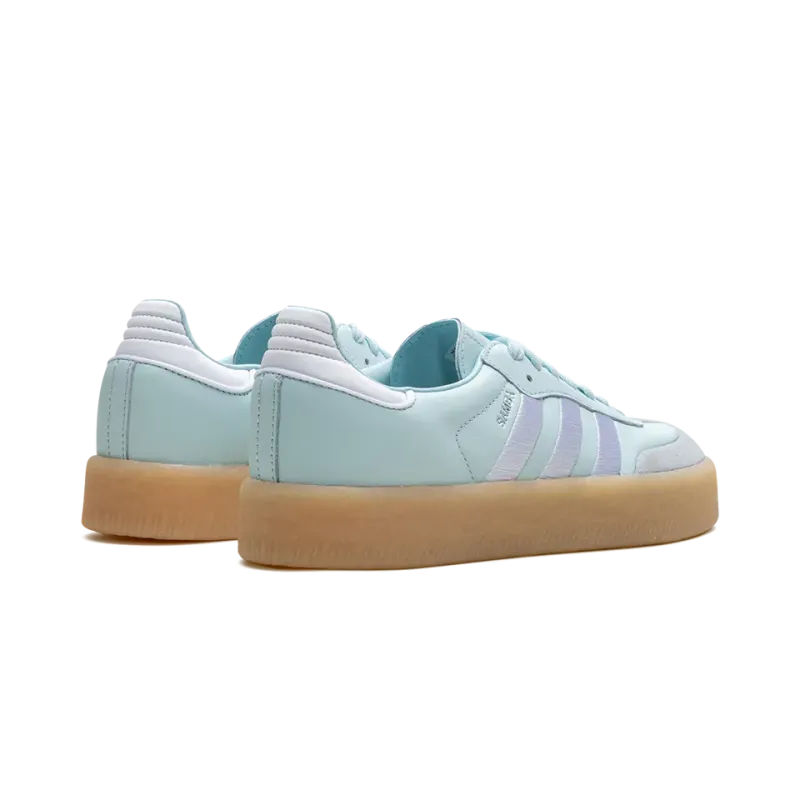 Adidas Sambae WMNS Almost Blue Silver Metallic Gum Womens