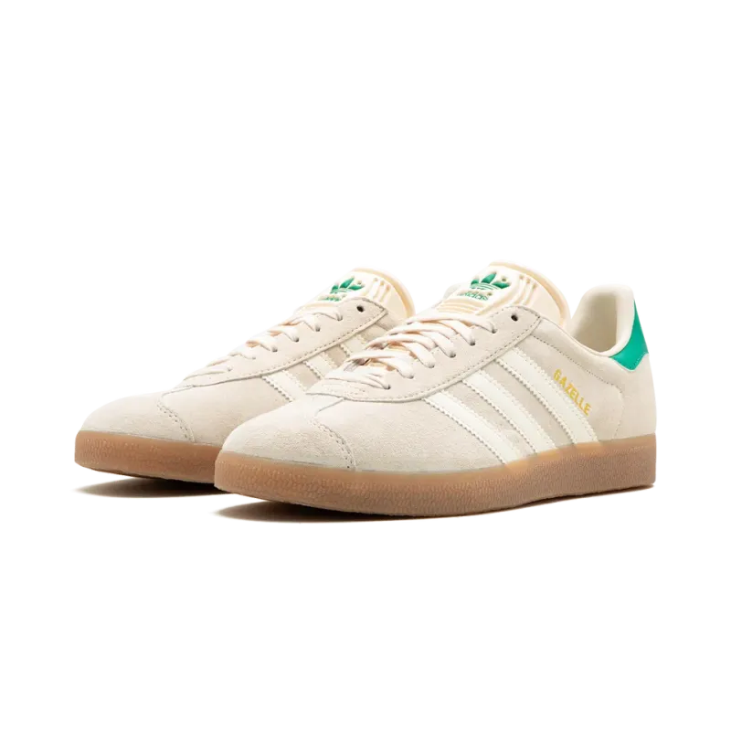 Adidas GAZELLE WMNS Wonder White / Green Womens