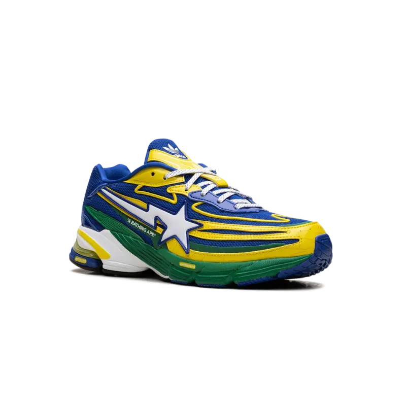 Adidas Orketro Bape Yellow Blue Green Mens