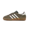 Adidas Gazelle Indoor Olive Strata Cloud White Gum Mens