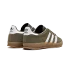 Adidas Gazelle Indoor Olive Strata Cloud White Gum Mens