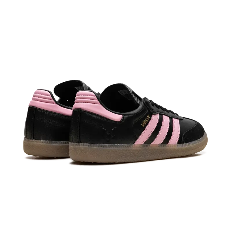 Adidas Samba Messi Indoor Core Black / Gold Metallic / Gum Mens