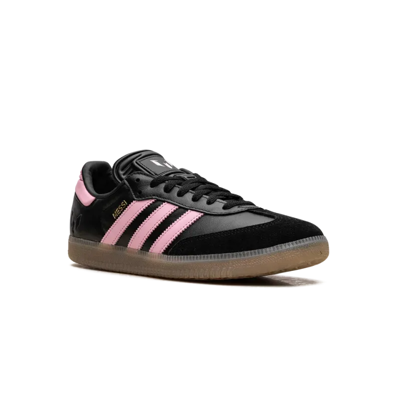 Adidas Samba Messi Indoor Core Black / Gold Metallic / Gum Mens