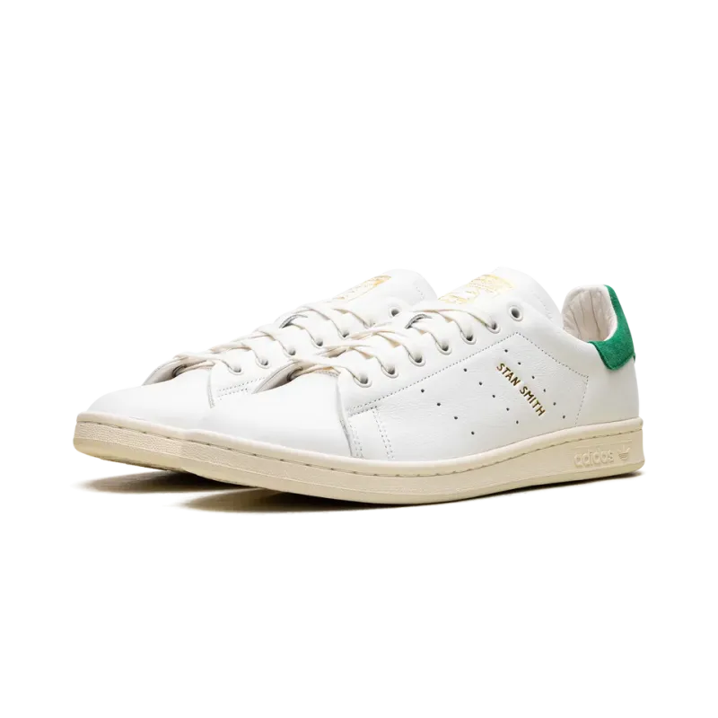 Adidas Stan Smith Lux White Green Mens