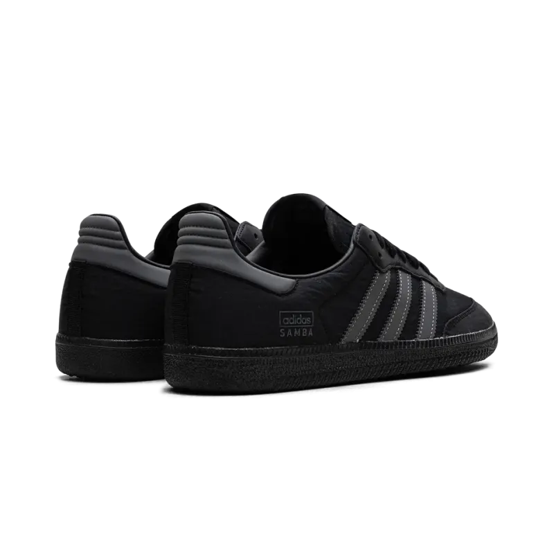 Adidas Samba OG Core Black Reflective Mens