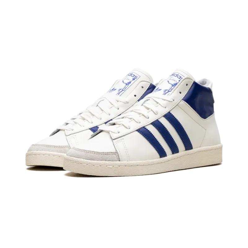 Adidas Jabbar Hi Off White Collegiate Royal Mens