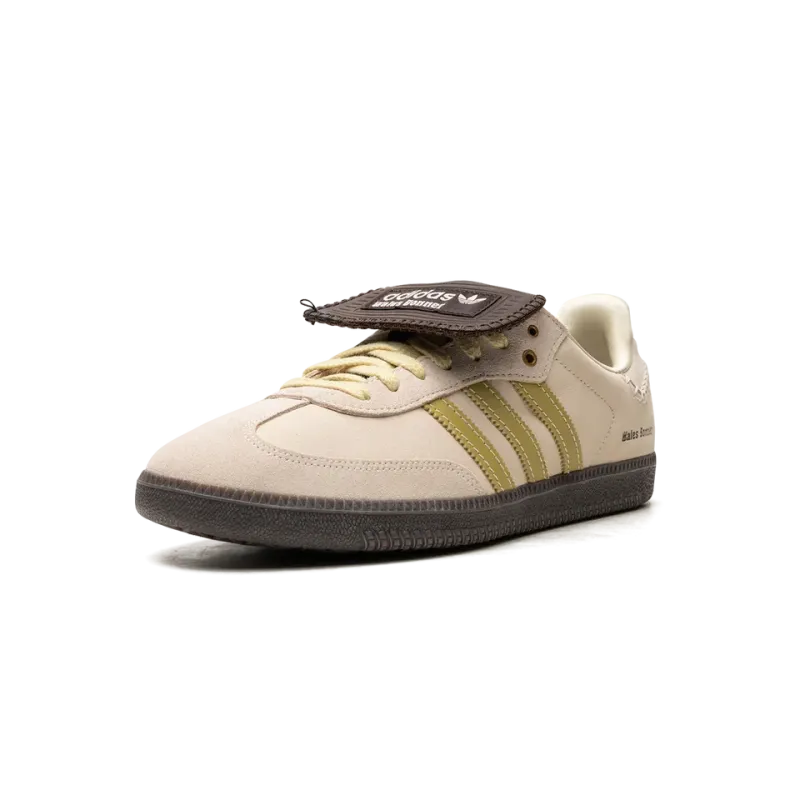 Adidas Samba Wales Bonner - Cream / Yellow Mens
