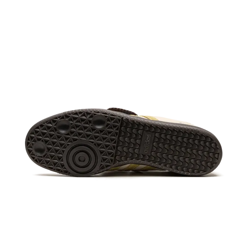 Adidas Samba Wales Bonner - Cream / Yellow Mens