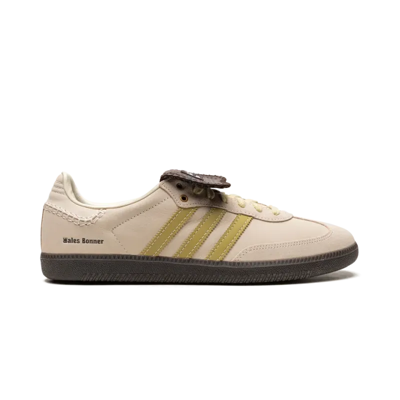 Adidas Samba Wales Bonner - Cream / Yellow Mens