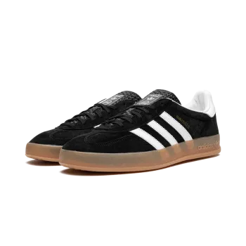 Adidas Gazelle Indoor Black / White / Gum Mens