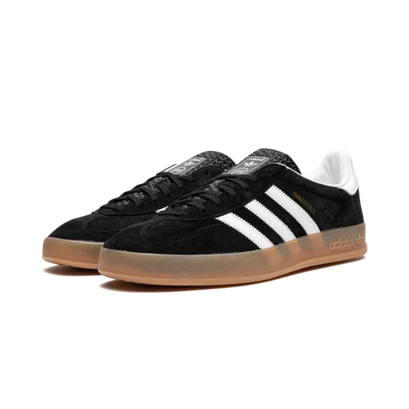 Adidas Gazelle Indoor Black / White / Gum Mens