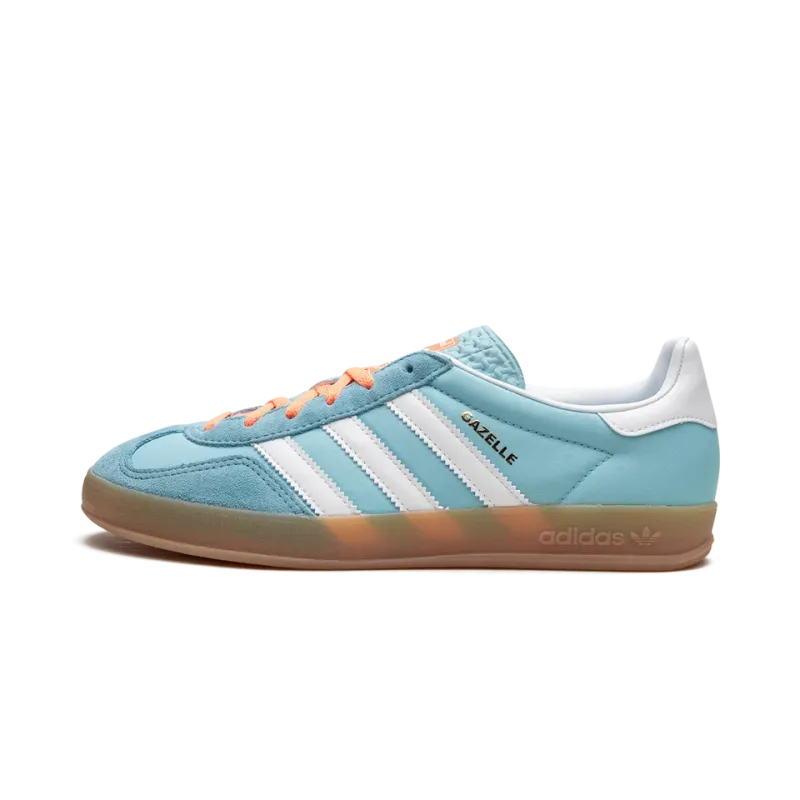 Adidas Gazelle Indoor Preloved Blue White Gum Mens