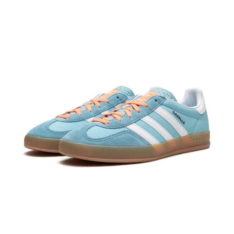 Adidas Gazelle Indoor Preloved Blue White Gum Mens