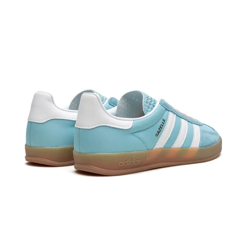 Adidas Gazelle Indoor Preloved Blue White Gum Mens