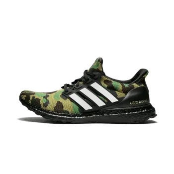 Adidas Ultra Boost Bape 1st Camo Green Mens