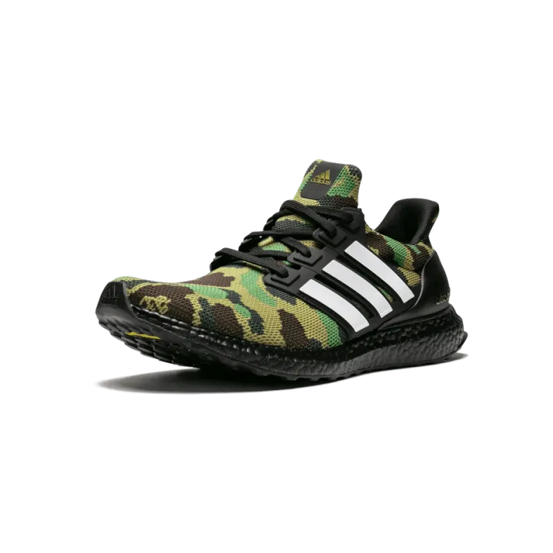 Adidas Ultra Boost Bape 1st Camo Green Mens